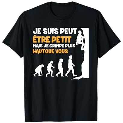 Alpinisme Climbing Bouldering Hall Escalade Grimpeur T-Shirt
