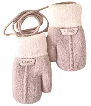 Fahrradhandschuhe Kinder Fleece Handschuhe Kinder Fussball Handschuhe Kinder Kinder Handschuhe Wasserfest Fußball Handschuhe Kinder für Skifahren Wandern Radfahren Winter für 1-6 Jahre Mädchen Jungen