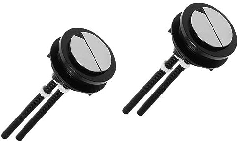 Cabilock 4stücke Dual-flush Toilettenspülknopf Ersatz Für Wasserbehälter Einfach Zu Montieren Verstellbare Elegantes Design Für Standard-wc-systeme