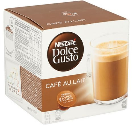 Dolce Gusto | Nescafé Café Au Lait | 3 x 16 tasses
