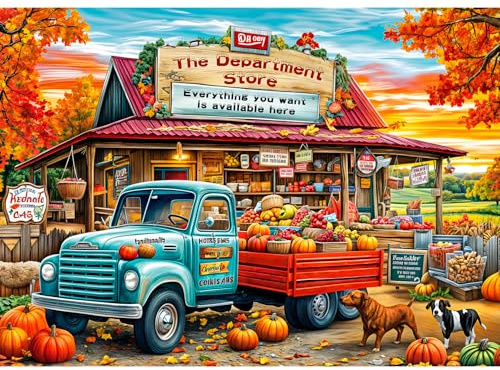 TangComplete - Department Store - Jigsaw Puzzles for Adults 1000 Piece, Challenging Puzzle Games, Impossible Puzzle, Jigsaws 1000 Pieces, Difficult Hard Jigsaw Puzzles for Adults