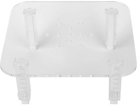 Acrylic Protein Skimmer Bracket, Adjustable Height Separator Accessories, Professional Durable Heightening Stand for Protein Skimmer, Sturdy Acrylic Material with Noise Reduction (Large Egg Skimmer