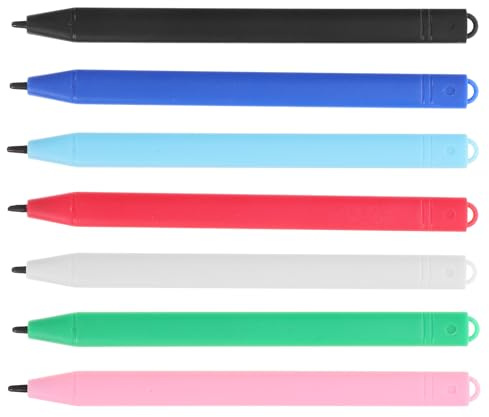 Yardenfun Stylets pour Tablette d' LCD et Tablette Graphique, Ensemble de Assorties, Légers et Résistants à l'usure, pour Dessin sur Écran Tactile, Usage