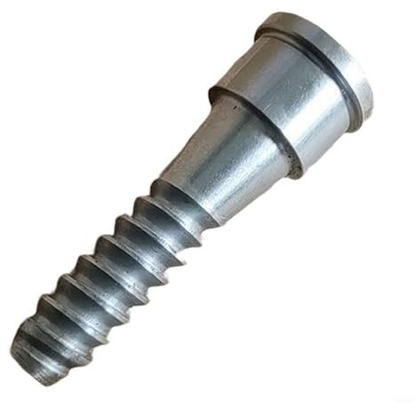Tornillo de gusano de madera de bloqueo seguro para portabrocas de torno de madera, compatible con tamaños de 3.75/4.25/5.5 pulgadas, montaje seguro para una fijación fiable y estable (1 unidad)