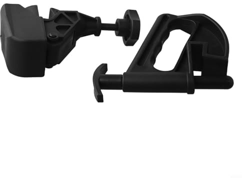 Drop Center Lot de 2 pinces de changement de pneu pour outil de décompression de perles – Outil de montage et de démontage de jante en métal avec piston à ressort, compatible avec Low-Pro