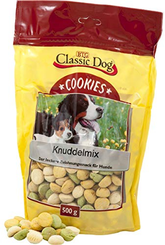 CLASSIC Dog Snack Cookies Knuddelmix 500g