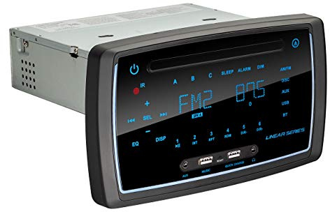RV Multimedia Entertainment Stereo System with Bluetooth/DVD/USB/AM/FM/MP3/AUX, 3-Zone Receiver