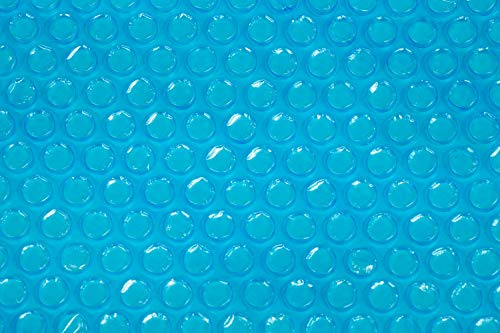 Harris C.R.S. Heat Retention Solar Covers for Above Ground Swimming Pools | Retain Sun/Solar Heat by Lowering Your Evaporation Rate Up to 75% | (21' Round, Heavy Series Blue)