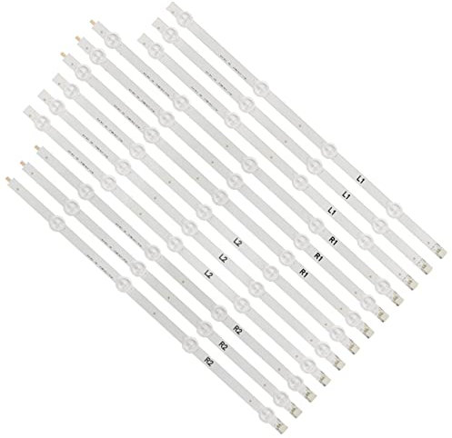 Jxjamp Accessori 12. PCS LED. Striscia di retroilluminazione for LG 47LN5708-ZA 47LN570R-ZA 47La620S 47LN5400 6916L-1174A 6916L-1175A 6916L-1176A 6916L-1177A (Size : 50 Set)