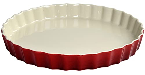 LUCBEI Lasagnera La teglia da Forno in Ceramica, Le teglie Rotonde in Ceramica e la teglia for Pizza Sono Adatte for Cucinare, Cucina, cene a Base di Torte, Banchetti e Uso Quotidiano Teglie da Forno