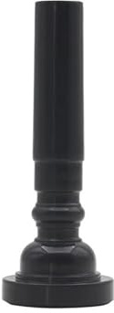 Zubehör for Trompetenmundstücke, ABS-Kunststoff, Trompete for Blechblasinstrumente, Schwarz, Weiß, langlebig, 6,61 x 2,48 x 1,05 cm (Color : Black, Size : A)