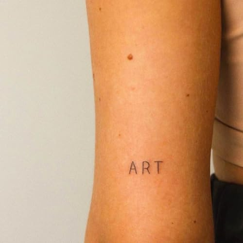Inkster® Art Tattoo | Temporäres Tattoo mit EU-Kosmetikzertifizierung | wasserfest + vegan | revolutionäres 2-Wochen-Tattoo | Fake Tattoos und Klebetattoos für Erwachsene