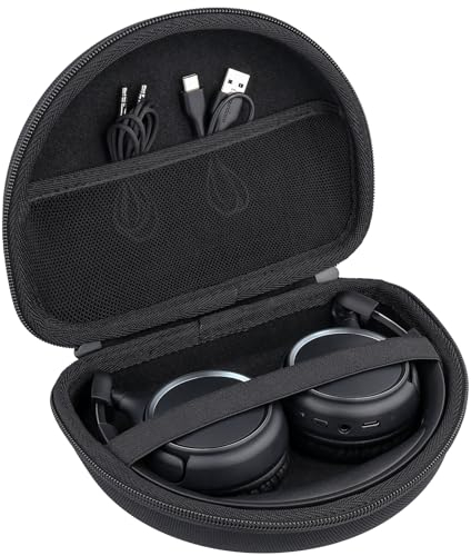 Aenllosi Étui Rigide Compatible avec Soundcore Casque Bluetooth sans Fil Supra-auriculaire H30i,Étui de Protection pour Soundcore Casque Bluetooth(Noir,Étui Uniquement)