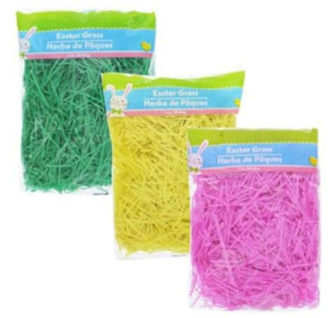 Osterkorb Gras Plastik Plastik Ostergewebepapier wiederverwendbares zerkleinertes Ostergras für Geschenke