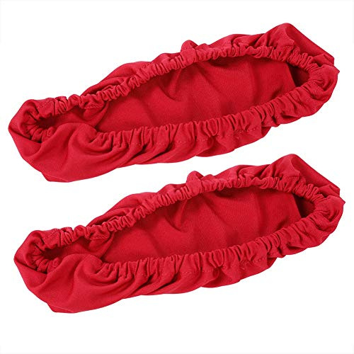 Tissting Funda Universal para Reposabrazos De Silla De Oficina, Fundas para Sillas De Oficina Estirables Extraíbles, Protectores De Fundas para Brazos Lavables Y Duraderos para Silla De Oficina(Rojo)