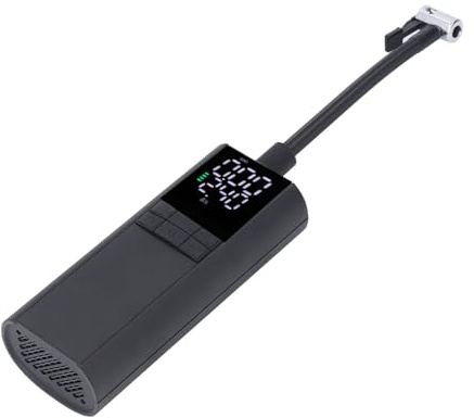 VBESTLIFE Reifen Füller Tragbarer Luft Kompressor, 8000mAh Luftpumpe für Auto-Reifen, 150 PSI Elektro Fahrrad Reifen Pumpe mit LED-Anzeige, für Motorrad, Auto, Fahrrad