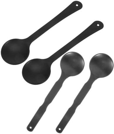 Didiseaon 4pcs Handheld Eye Exam Tool Plastic Eye Occluder for Optometrists Vision Blindfold Eyesight Check Patches Optometry Testing Equipment