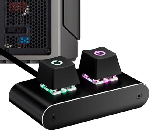 Extern Kontroll till Skrivbordsmaskin Lättvikts PC-aktiveringsswitchar