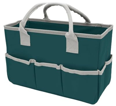 Hkfgdjdl Sacs à main, grande capacité imperméables de jardinage avec plusieurs poches pour fournitures d'outils