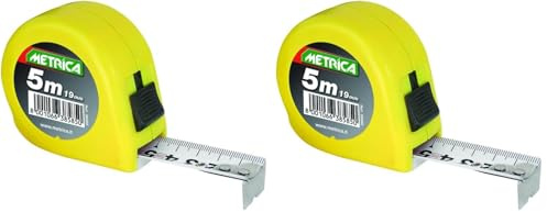 Metrica 38585 Flessometri a Rotella (Confezione da 2)