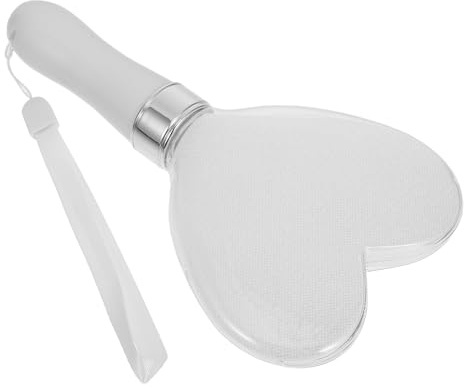 GARVALON Bacchetta Luminosa LED a 15 Colori a Forma di Cuore Bastoncino Leggero Portatile per Concerti Feste e Festival Bastone da Tifo Luce Lampeggiante Alimentata a Batteria
