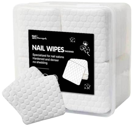 Cuscinetti per unghie, super assorbenti, in tessuto non tessuto, per rimuovere le unghie, per donne, saloni, viaggi, casa, pedicure e manicure