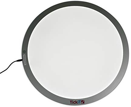 TickiT 73050 Runde Leuchtplatte, klein, 500 mm Durchmesser
