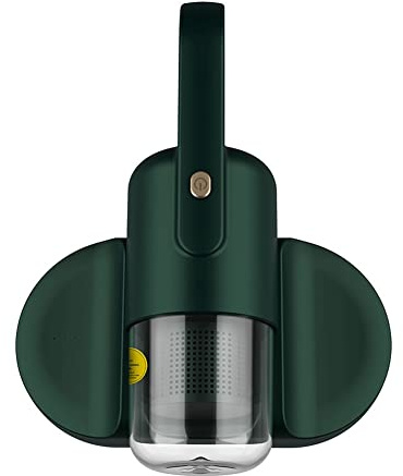 Aspirateur à main anti-acariens avec filtration avancée Instrument de suppression des acariens Collecteur d'acariens de lit 10 000 fois/min haute fréquence (couleur : vert, taille : filaire)