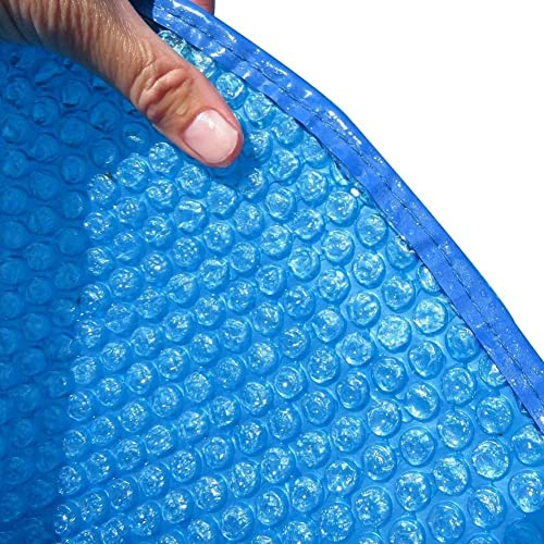 solarfolie Pool Abdeckung Rechteckige Solar-Poolabdeckung Mit Tülle, Luftpolster-Wärmeisolationsfolie, Robuste Spa-Schwimmdecke, Staub-Poolabdeckungsschutz Mit Kordelzug-Design (Size : 4m x 8m(13ftx2
