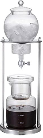 Leisurealeaneag Cafetera de goteo frío de 600 ml, accesorio de cocina para el hogar