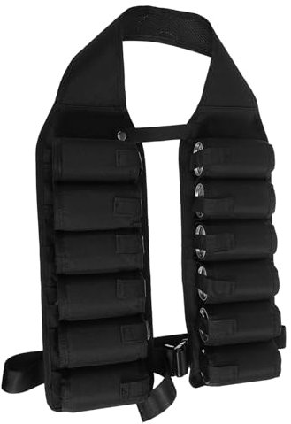 Paquet Banane pour L'escalade 12 Poches, Ceinture à Bière Oxford Noir