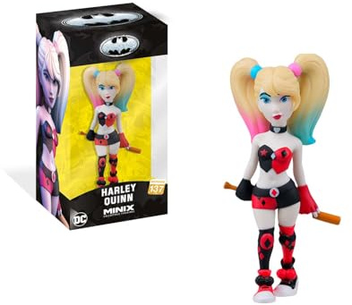 ASMODEE Minix Dc, Harley Quinn, 12 cm, Samlar Figur