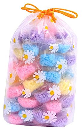 TOBBOMEY 60piezas Perlas De Fragancia Para Ropa Cuentas Perfumadas Lavadora Fragancia De Larga Duración Para Limpiar La Ropa
