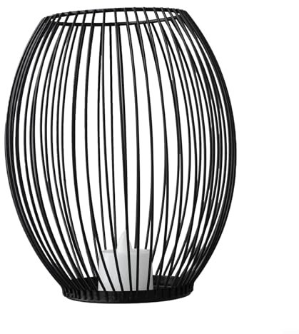 Schicker hohler Kerzenständer für Heimdekoration, einzigartiges Design für jede Umgebung (M)