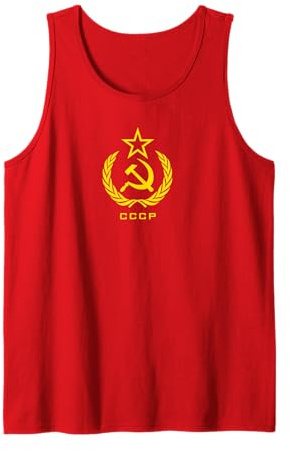 Martillo y hoz Cccp Camiseta sin Mangas