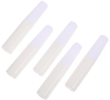 CORHAD 50 Stück Weißer Bastelkleber in 6ml Flaschen Schnell Trocknender Selbstgemacht Klebstoff mit Starker Haftung für Papier und Holzarbeiten im Bastelbereich