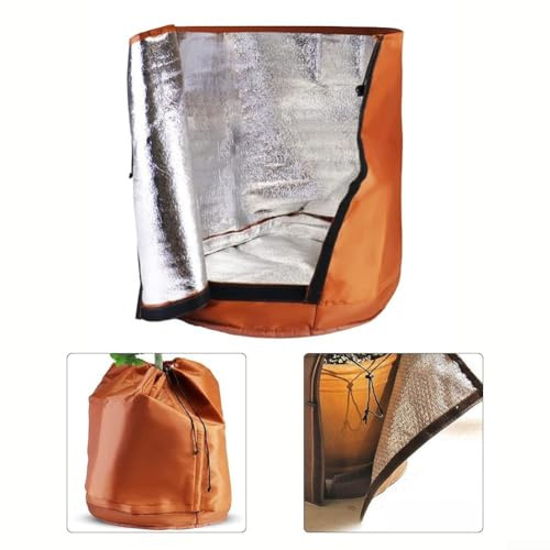 Copertura invernale essenziale per piante in vaso, per mantenere la salute con protezione dal gelo (60 x 45 cm)