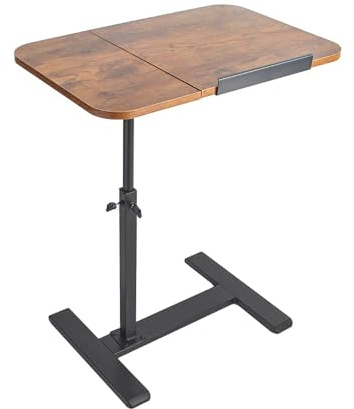 Kiss Me C Shaped Side Table Height Adjustable 360° Swivel Laptop Desk