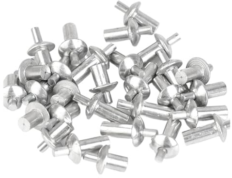 Rivetti a martello Rivetti ad espansione in lega di alluminio con perno a martello, elementi di fissaggio in metallo, dadi for rivetti ad espansione(10PCS,11mm)
