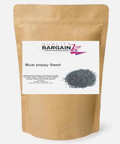 Quality Bargainz - Blue Poppy Seeds - Grade A Premium Quality - 250g