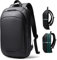 HEROIC KNIGHT Zaino Porta PC Uomo Donna, Leggero Sottile ed Espandibile Grand per Laptop Impermeabile per Computer Portatile 17 Pollici per Uffico Università Scuola Viaggio Business (25L Nero)