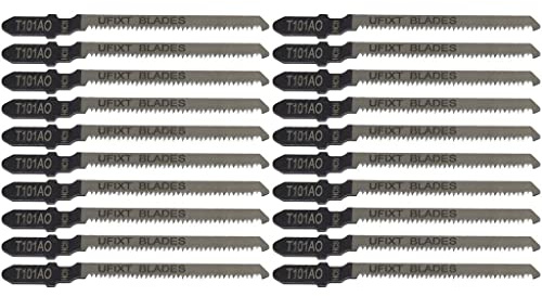 Jigsaw Blades T101AO High Speed Wood Cutting Compatible With Bosch Dewalt Makita Hitachi Festool AEG Pack of 20