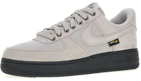Nike Herren AIR Force 1 '07 Sneaker, Lt Iron Ore Lt Iron Ore Black Smoke Grey, 44 EU