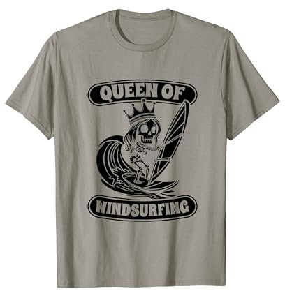 Windsurfen Skelett Windsurfer - Surfbrett Windsurf T-Shirt