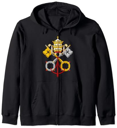 Emblem der Papsttum SE Kapuzenjacke
