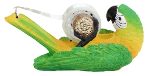 Tier-Klebebandabroller – Papageien-Klebebandabroller, Niedliches Tier, Bürobedarf, Zuhause, Schreibtisch, Harz-Klebebandhalter, Ornamente, Niedlicher Klebebandabroller, Klebebandabroller, Lustiger Kle