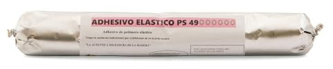 LYSSOLEN - Sellador Adhesivo de Poliuretano Monocomponente 0,6kg - Pegamento Extrafuerte para Parquet y Madera - Alta Resistencia y Elasticidad - Adhesivo de Montaje para Suelos, Zócalos y Carpintería
