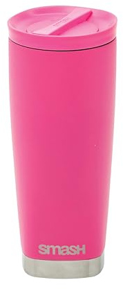 Stainless Steel Reusable Twist and Lock Coffee Travel Mug/Flask 475ml/ 16oz