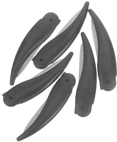 HAMPPLIES 6stücke Nagelfeilen Für Naturnägel Kleine Faltbare Nagelfeilen Maniküre Und Pediküre-werkzeug Zum Schleifen Und Polieren Von Fingernägeln Und Zehennägeln