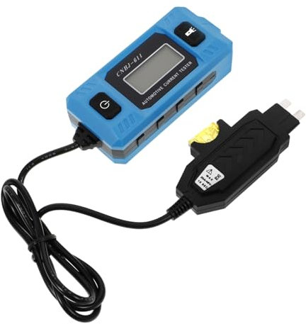 VALICLUD Tester Fusibili Auto Digitale Schermo Lcd, Strumento Abs per Misurare e Diagnosticare Guasti Veicolo, Compatto per Elettricisti e Riparazioni Auto